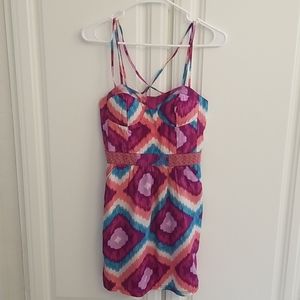 American Eagle Summer Spaghetti Strap Dress